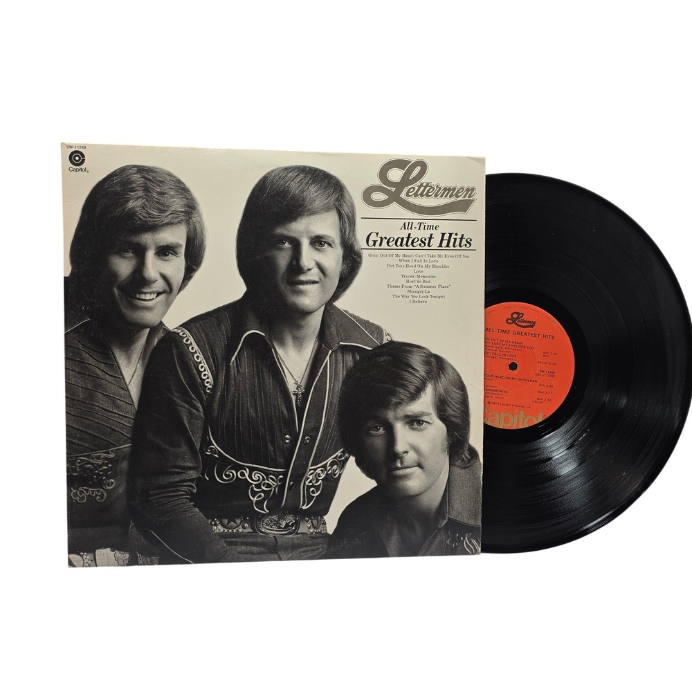 The Lettermen All-Time Greatest Hits Vinyl LP Capitol Records SW-11249 1974 Pop*
